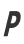 P