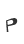 p
