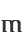 m