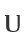 U