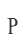 P