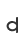 d