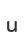u