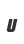 U