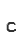 c