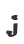 j