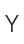 Y