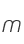 m