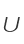 U