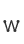 w