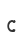 c