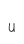u