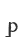 p