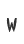 W