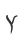 Y