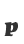 p