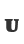 U