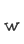 w