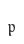 p