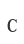 C