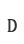 D