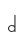 d