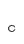 c