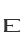 E