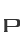 P