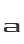a