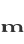 m