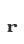 r