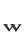 w