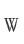 W