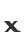 X