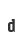 d