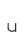 u