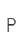 P