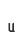 u