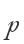 p