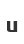 u