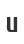 U