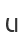 u
