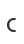 c
