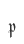 p