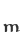 m