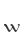 w