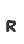 R