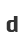 d