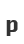 p
